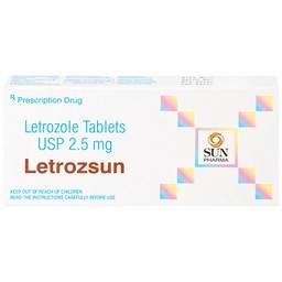 Thuốc Letrozsun 2.5mg Sun Pharma hỗ trợ điều trị ung thư vú (2 vỉ x 14 viên)
