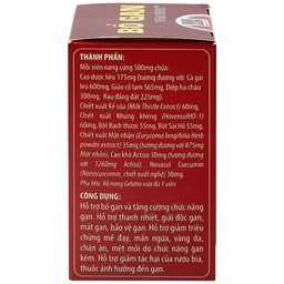 Viên uống Bổ gan Tâm Bình tăng cường chức năng gan, thanh nhiệt, giải độc (60 viên)