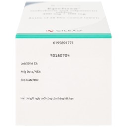 Thuốc Epclusa 400mg/100mg Gilead điều trị viêm gan C mãn tính (28 viên)