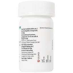 Thuốc Epclusa 400mg/100mg Gilead điều trị viêm gan C mãn tính (28 viên)