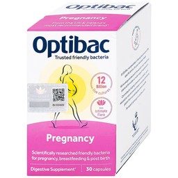Viên uống Optibac Pregnancy bổ sung lợi khuẩn cho đường ruột, hỗ trợ tiêu hóa (30 viên)