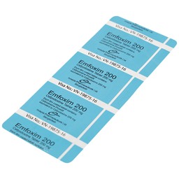 Thuốc Emfoxim 200Mg Incepta điều trị các trường hợp nhiễm khuẩn từ nhẹ đến trung bình (2 vỉ x 6 viên)