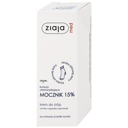 Kem dưỡng ẩm Ziaja Med 15% Urê mềm da, giảm khô (100ml)