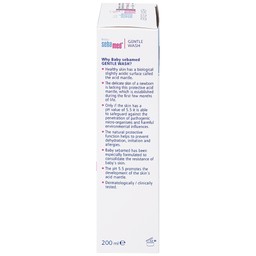 Sữa tắm gội dịu nhẹ toàn thân Baby Sebamed Gentle Wash pH5.5 giúp làm sạch bụi bẩn bám trên da bé (200ml)