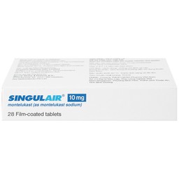 Thuốc Singulair 10mg Organon Pharma điều trị hen dai dẳng từ nhẹ đến trung bình (2 vỉ x 14 viên)