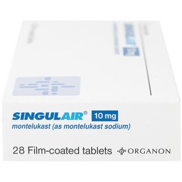 Thuốc Singulair 10mg Organon Pharma điều trị hen dai dẳng từ nhẹ đến trung bình (2 vỉ x 14 viên)