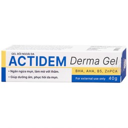Gel Actidem Derma giúp ngăn ngừa mụn, làm mờ vết thâm (40g)