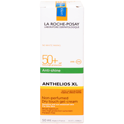 Kem chống nắng giảm bóng nhờn La Roche-posay Laboratoire Dermatologique Anthelios Xl Anti-shine Non-perfumed Dry Touch Gel-cream SPF 50+ PA++++ 50ml