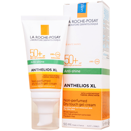 Kem chống nắng giảm bóng nhờn La Roche-posay Laboratoire Dermatologique Anthelios Xl Anti-shine Non-perfumed Dry Touch Gel-cream SPF 50+ PA++++ 50ml