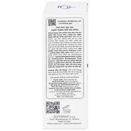 Gel bôi dịu da, ngăn ngừa tiết nhờn Canova Rivescal Ds Soothing Gel Siflarma 50ml