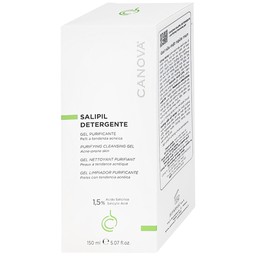 Gel rửa mặt ngừa mụn Canova Salipil Detergente Purifying Cleansing Gel Sifarma 50ml