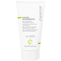 Gel rửa mặt ngừa mụn Canova Salipil Detergente Purifying Cleansing Gel Sifarma 50ml