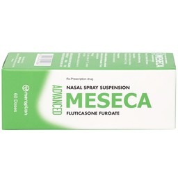 Thuốc xịt mũi Meseca Advanced Merap điều trị các triệu chứng chảy nước mũi, sung huyết mũi, ngứa mũi (60 liều)