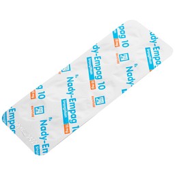 Thuốc Nady-Empag 10 Nadyphar điều trị đái tháo đường típ 2 (3 vỉ x 10 viên)