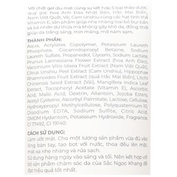 Sữa rửa mặt thảo dược sáng da, mờ sạm Sắc Ngọc Khang 100g