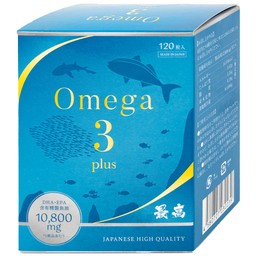 Viên uống bổ sung Omega 3 hỗ trợ não, thị lực và tim mạch OMEGA 3 PLUS Kenko (120 viên)