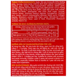 Nước Yến Sào Cao Cấp Cho Trẻ Em Nunest Kid Vị Dâu Lốc 3+1 (70ml)