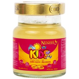 Nước Yến Sào Cao Cấp Cho Trẻ Em Nunest Kid Lốc 3+1 (70ml)