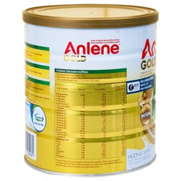 Sữa Anlene Gold 5X hương vani tăng cường sức khỏe cơ-xương-khớp dành cho người trên 40 tuổi (800g)