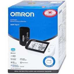 Máy đo huyết áp bắp tay Omron HEM 7361T Afib hỗ trợ đo huyết áp, cảnh báo đột quỵ