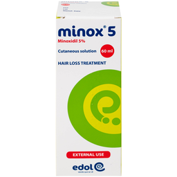 Thuốc Minox 50mg EDOL điều trị tại chỗ hói đầu và rụng tóc androgenic ở cả nam và nữ 60ml