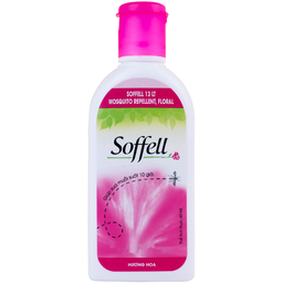 Kem xua muỗi Soffell hương hoa giúp chống muỗi trong suốt 10 giờ (60ml)
