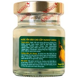 Nước Yến Sào Cao Cấp Nunest Cerna Dành Cho Người Tiểu Đường (6 hũ x 70ml)