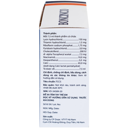 Thuốc Boncinco Hà Nam giúp bổ sung các vitamin và acid amin thiết yếu (20 ống x 7.5ml)