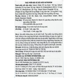 Viên uống bổ sung canxi, giúp tăng chiều cao cho trẻ NutriGrow Nutrimed (60 viên)