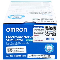 Máy massage (mát xa) xung điện trị liệu Omron HV-F013 giúp giảm đau cơ và khớp