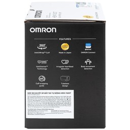 Máy đo huyết áp bắp tay không dây Omron HEM 7600T hỗ trợ đo huyết áp, nhịp tim