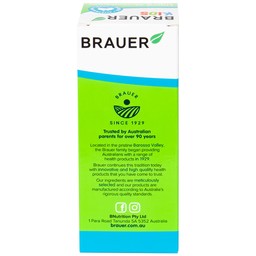 Siro Brauer Kids Liquid Multivitamin with Iron bổ sung vitamin và khoáng chất cho trẻ (200ml)