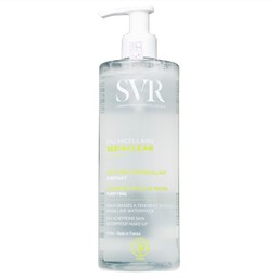 Nước tẩy trang SVR Eau Micellaire Sebiaclear 400ml làm sạch da và tẩy trang lớp trang điểm dành cho da dầu mụn