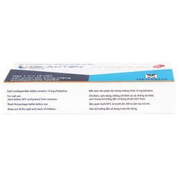 Thuốc Bilaxten 10mg Menarini điều trị viêm mũi dị ứng, mày đay (1 vỉ x 10 viên)