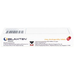 Thuốc Bilaxten 10mg Menarini điều trị viêm mũi dị ứng, mày đay (1 vỉ x 10 viên)