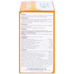 Viên nâng cao sức đề kháng Phariton TVP (12 vỉ x 5 viên)