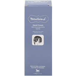 Kem dưỡng da tay hương bơ và hạt vani Teenilicious hộp 60g