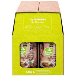 Chè Dưỡng Nhan Tổ Yến Và Trùng Thảo Greenbird (6 chai x 175ml)