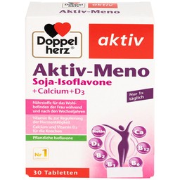 Viên uống Active-Meno Doppelherz Aktiv bổ sung isoflavone, điều hoà kinh nguyệt (30 viên)