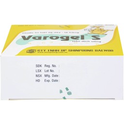 Thuốc Varogel Shinpoong Daewoo điều trị viêm loét dạ dày (20 gói x 10ml)