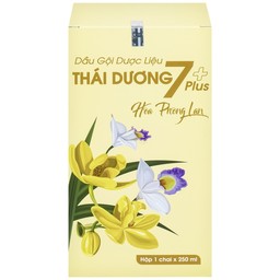 Dầu gội dược liệu Thái Dương 7 Plus Gold ngừa rụng tóc, giảm ngứa 250ml