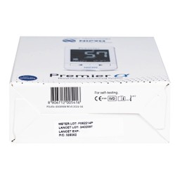 Máy đo đường huyết Nipro Premier Alpha hỗ trợ theo dõi, kiểm soát lượng đường trong máu