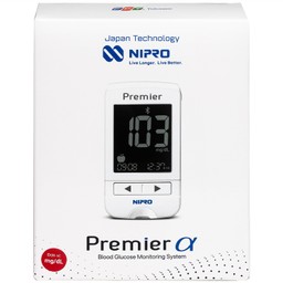 Máy đo đường huyết Nipro Premier Alpha hỗ trợ theo dõi, kiểm soát lượng đường trong máu