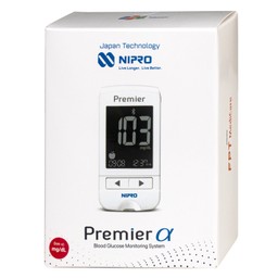 Máy đo đường huyết Nipro Premier Alpha hỗ trợ theo dõi, kiểm soát lượng đường trong máu