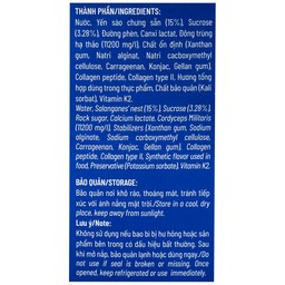 Nước Yến Sào Cao Cấp Nunest Đông Trùng Hạ Thảo 15% Yến (6 hũ x 70ml)