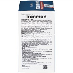 Viên uống Ironmen Ocavill hỗ trợ tăng cường sinh lý nam giới (60 viên)