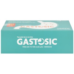 Viên uống Gastosic CVI Pharma giúp tiêu hóa tốt, bảo vệ niêm mạc dạ dày (3 vỉ x 10 viên)