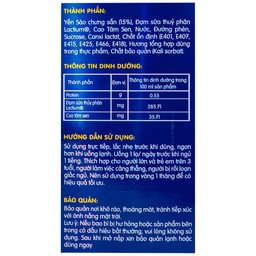 Nước Yến Sào Cao Cấp Nunest Relax - Ngủ Ngon, Giảm Căng Thẳng Mệt Mỏi (6 hũ x 70ml)