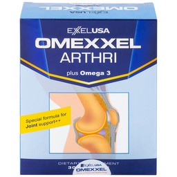 Viên uống hỗ trợ tăng tiết dịch khớp, giảm đau khớp Omexxel Arthri (3 vỉ x 10 viên)