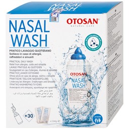Bộ rửa mũi Otosan Nasal Wash Kit (30 gói) làm sạch sâu, ngừa viêm xoang, viêm mũi dành cho trẻ trên 6 tuổi